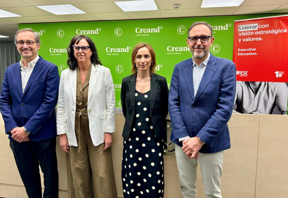 L’escola de negocis IESE ofereix a Andorra un nou programa sobre emprenedoria impulsat per Creand Crèdit Andorrà