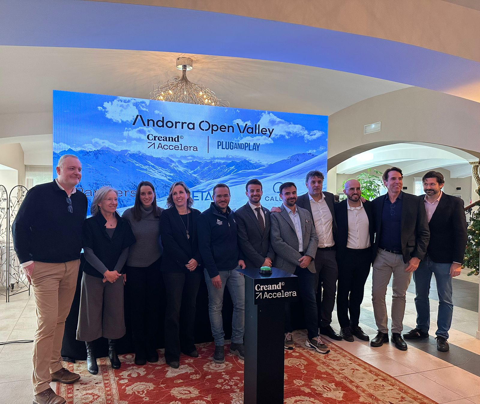 Creand presents Andorra Open Valley, the international acceleration programme in collaboration with Plug and Play